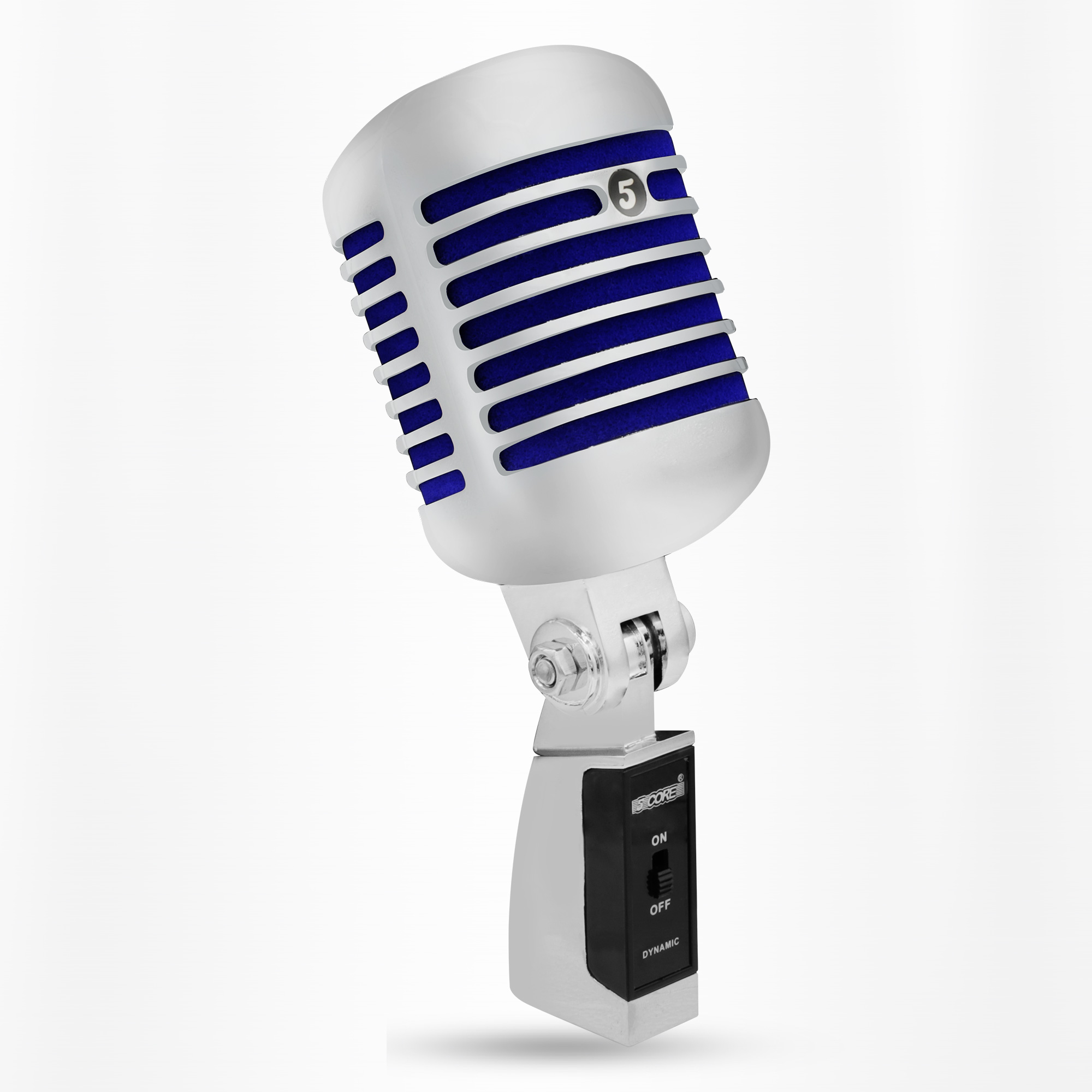 RTRO MIC CH BLU